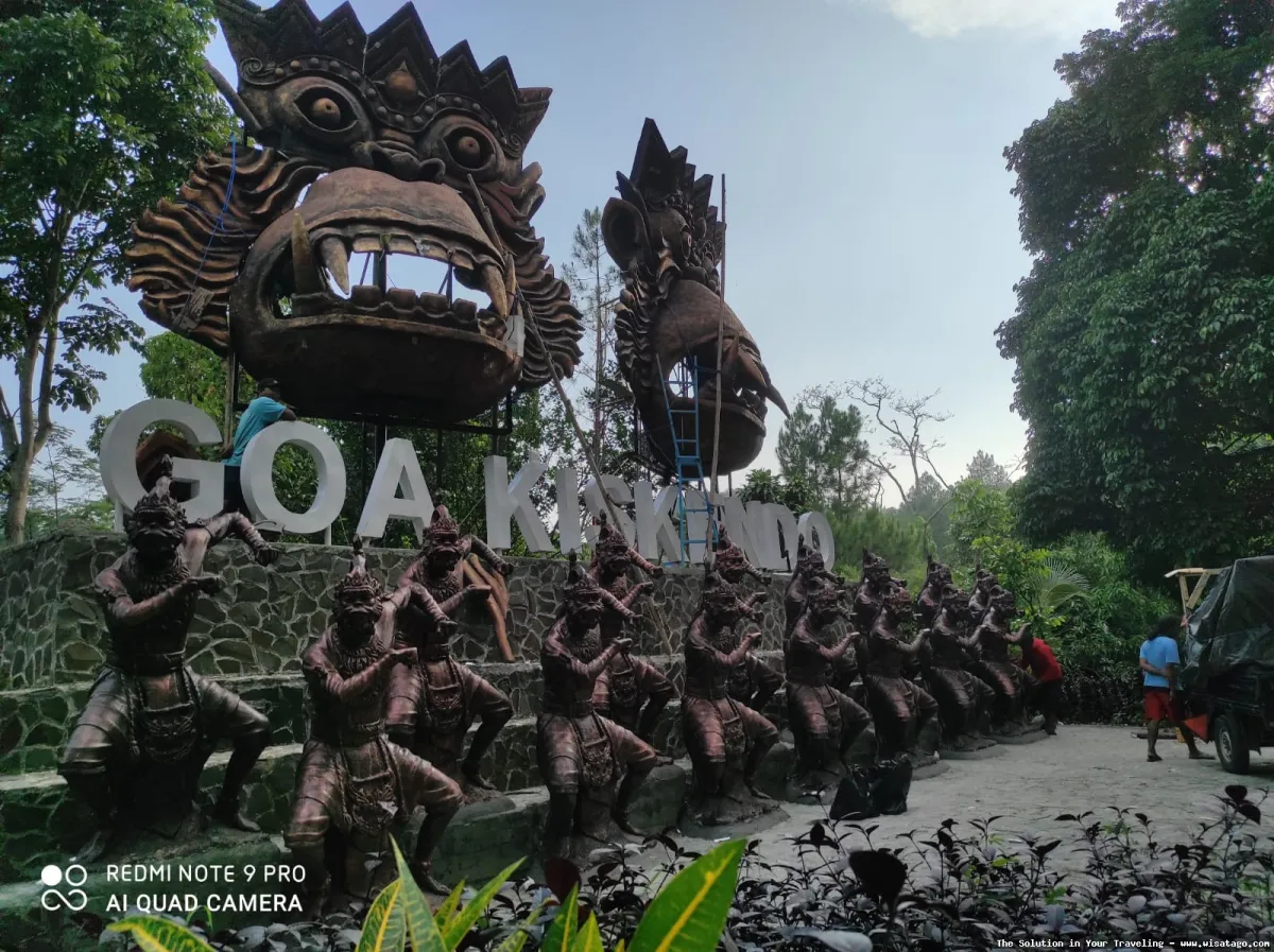 Goa Kiskendo: keindahan alami memukau