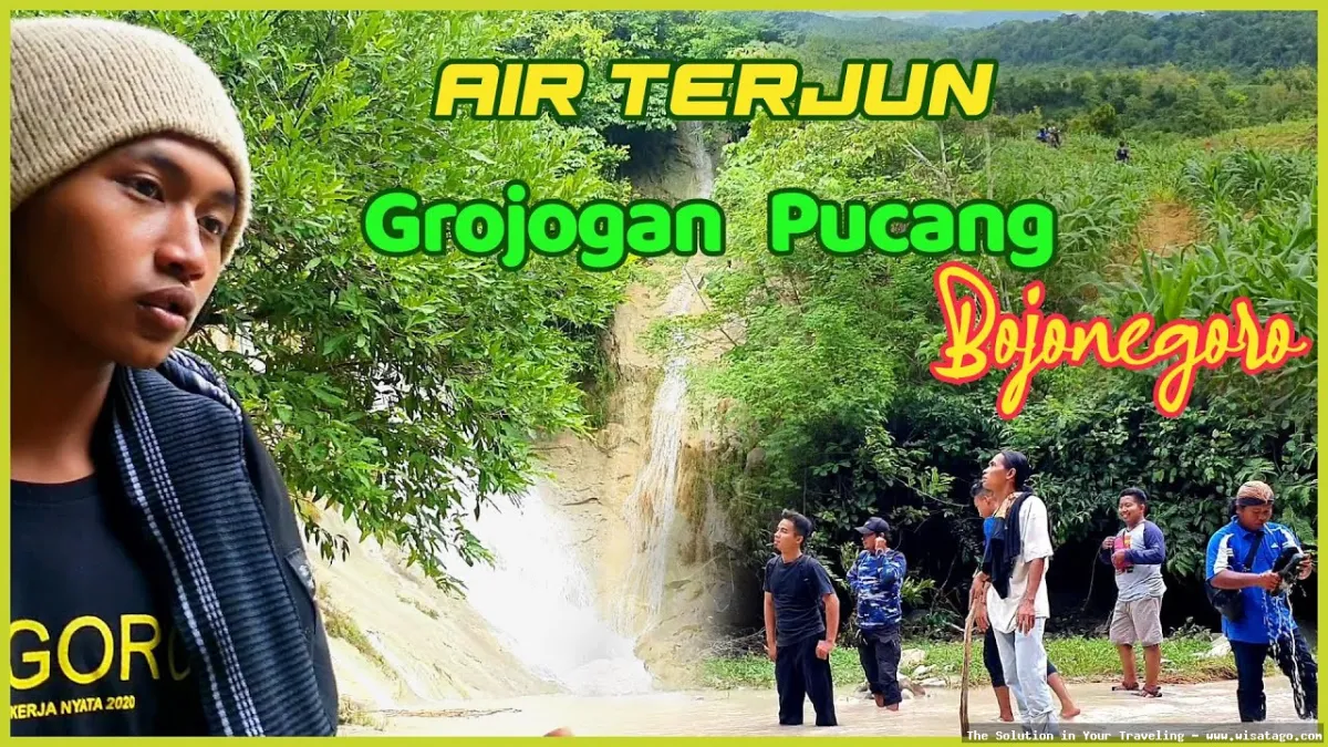 Grojogan Pucang, air terjun alami