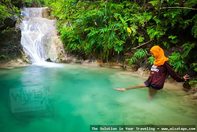 Grojogan Pucang: air terjun alami indah