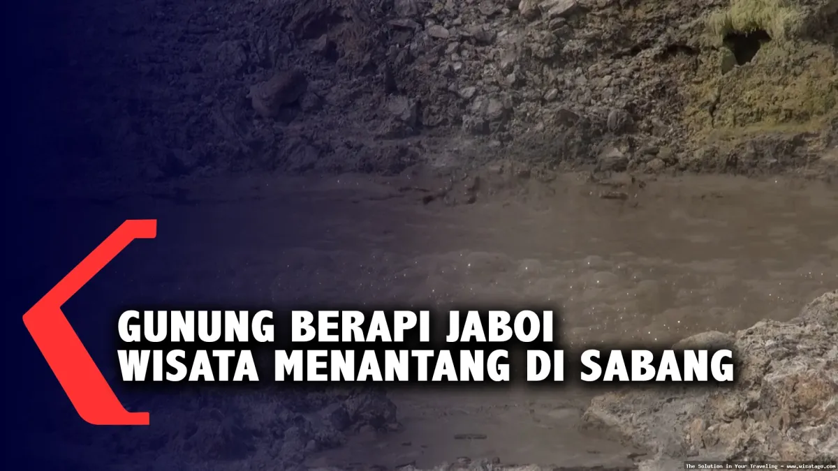 Gunung Berapi Jaboi, kawah berasap
