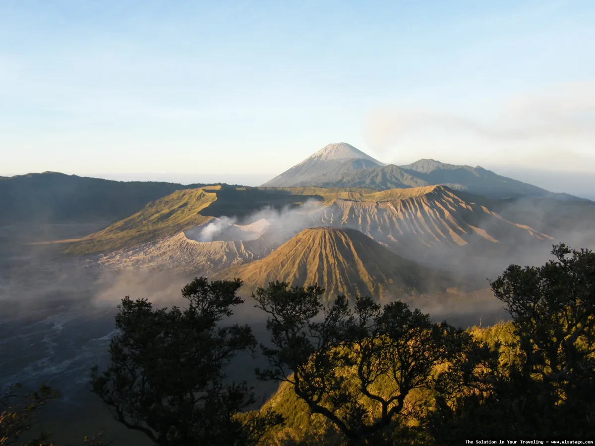 Gunung Bromo Jawa Timur yang memukau