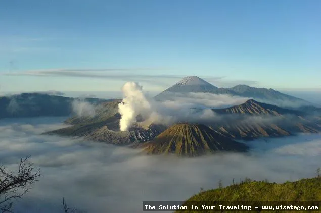 Gunung Bromo Jawa Timur yang memukau