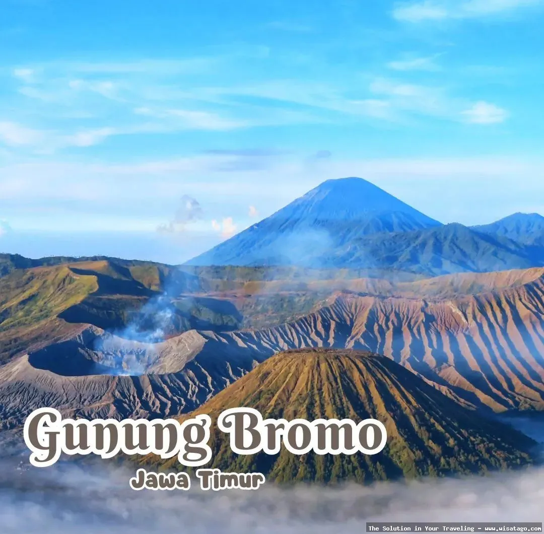Gunung Bromo Jawa Timur yang memukau