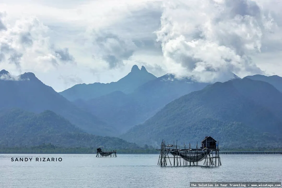 Gunung Daik: puncak berkabut menawan