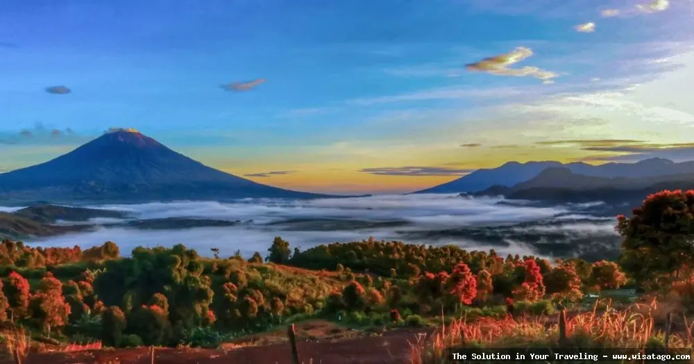 Gunung Kerinci, puncak Sumatera memukau
