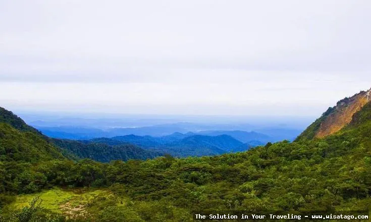 Gunung Kunyit: Keindahan alam memukau