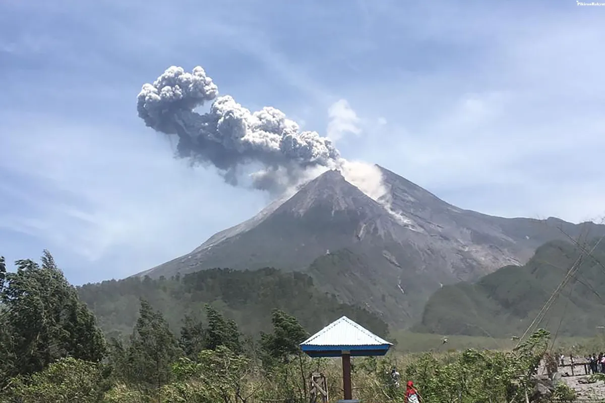 Gunung Merapi, lanskap vulkanik yang megah