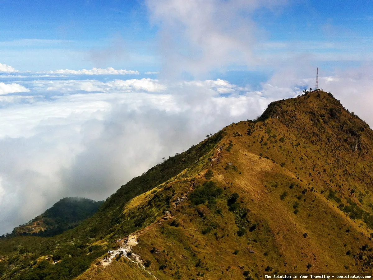 Gunung Merbabu, pemandangan alam menakjubkan