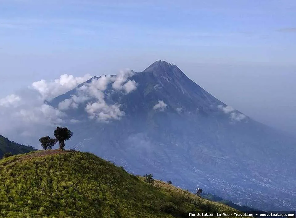 Gunung Merbabu, pemandangan alam indah