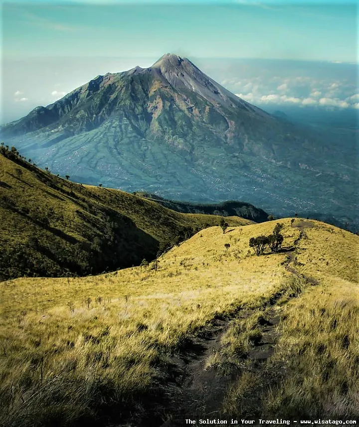 Gunung Merbabu, puncak yang menantang.