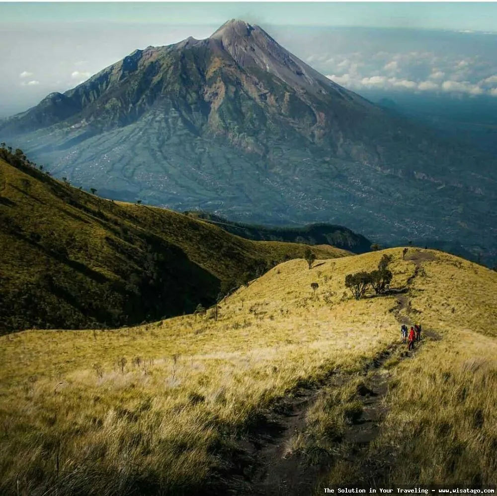 Gunung Merbabu, pemandangan alam indah