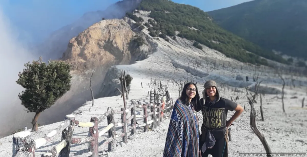 Gunung Papandayan, kawah yang memukau