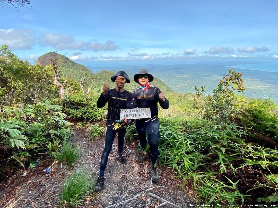 Gunung Sepincan, puncak yang menantang