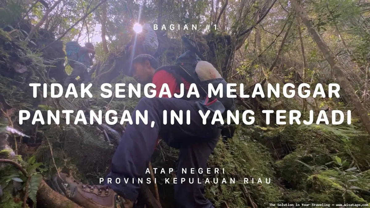 Gunung Sepincan, pemandangan alam indah