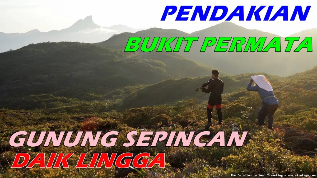 Gunung Sepincan, pesona alam Kalimantan.