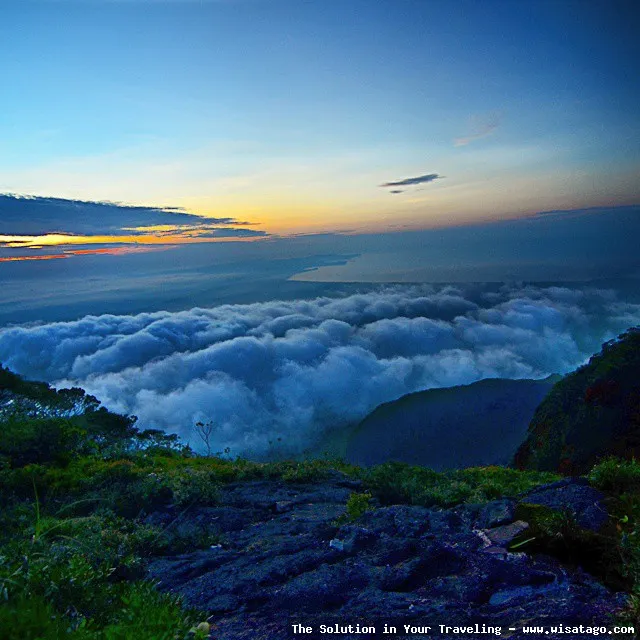 Gunung Sepincan, pemandangan alam indah