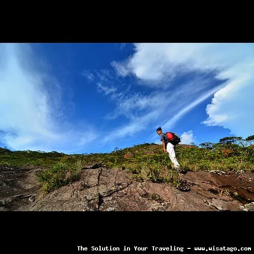 Gunung Sepincan, pemandangan alam indah
