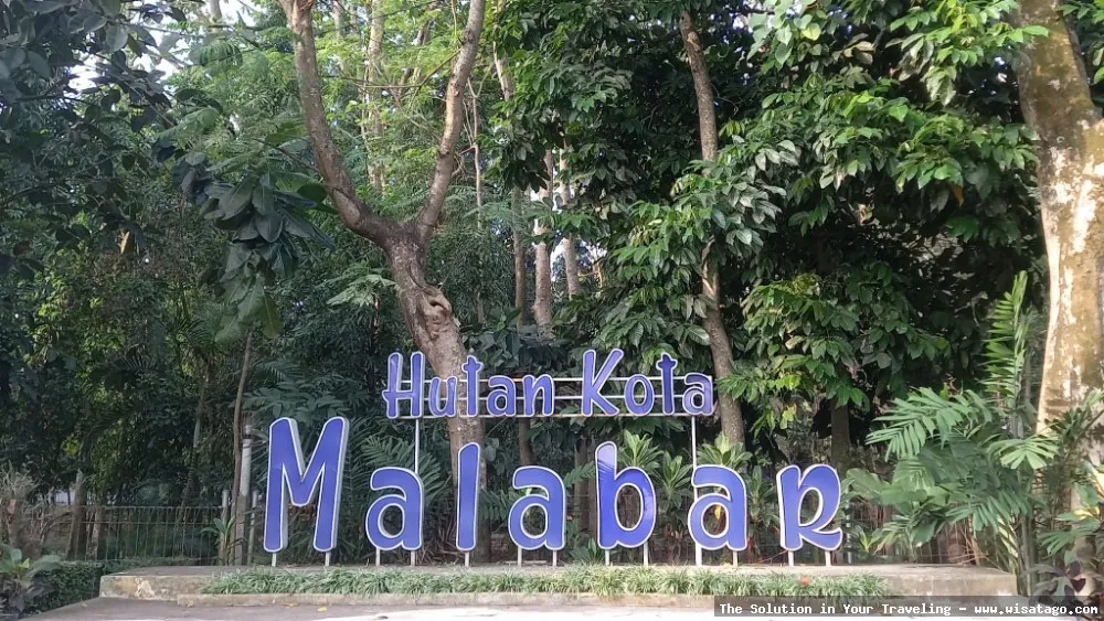 Hutan Kota Malabar yang rindang dan asri