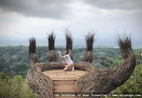 Hutan Pinus Mangunan, pemandangan indah