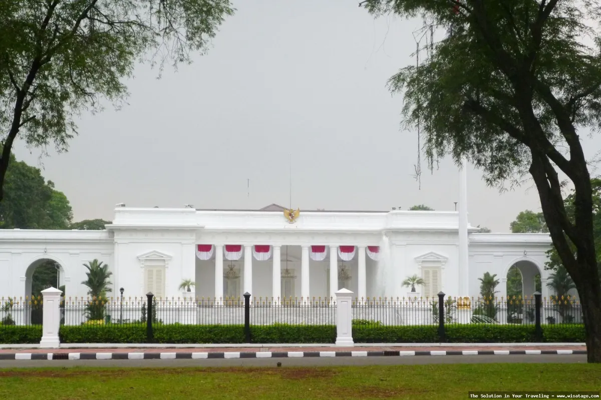 Istana Kepresidenan Bogor yang megah