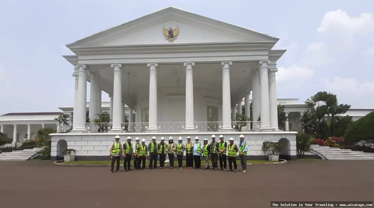 Istana Kepresidenan Bogor yang megah