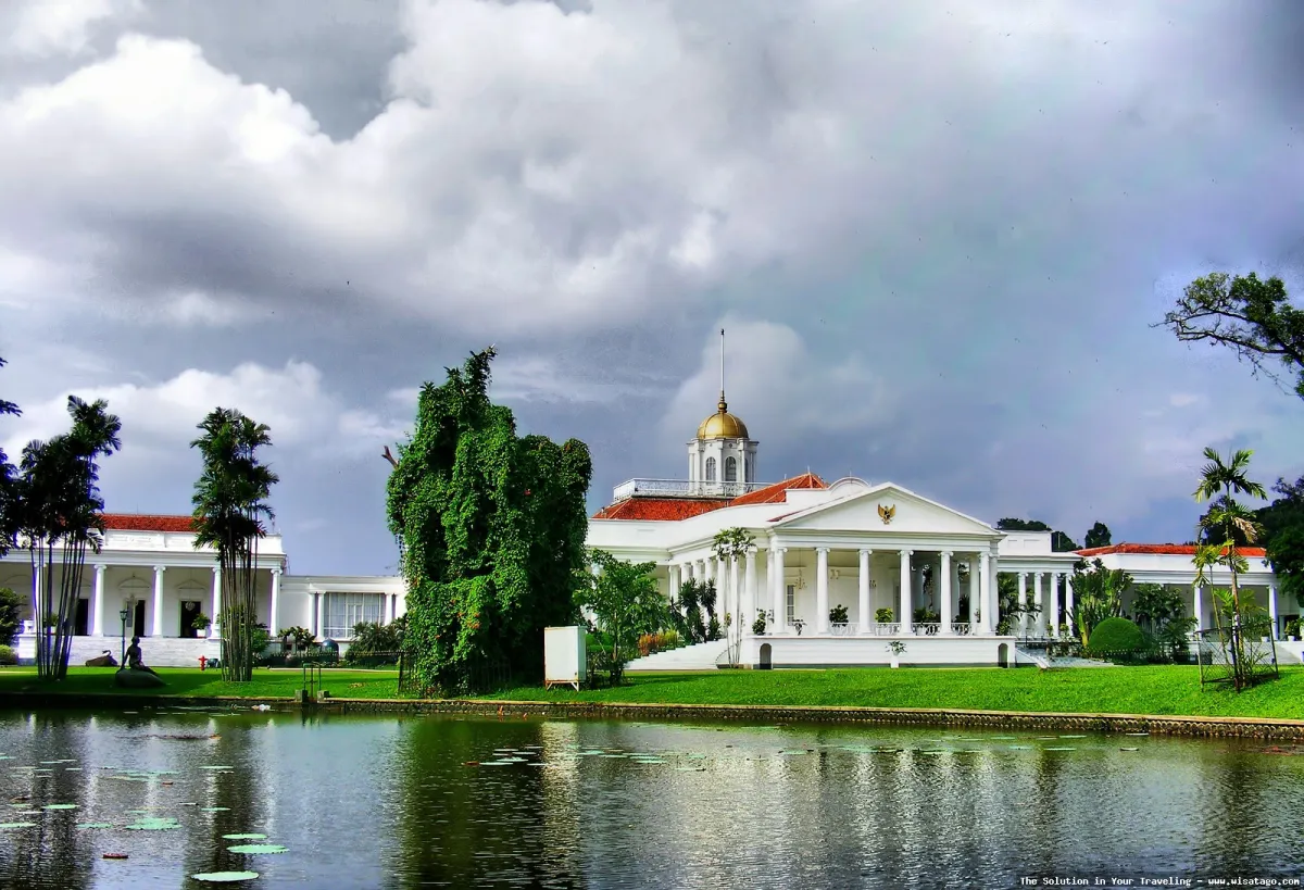 Istana Kepresidenan Bogor yang megah.