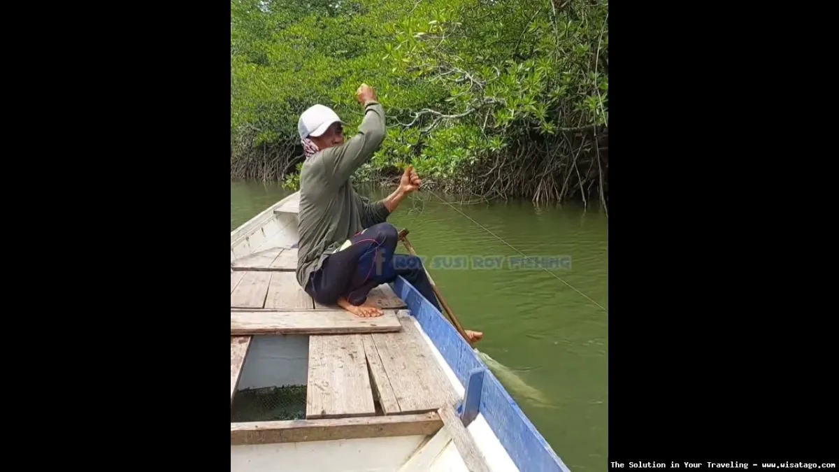 Jalur Sungai Kerapu yang menantang