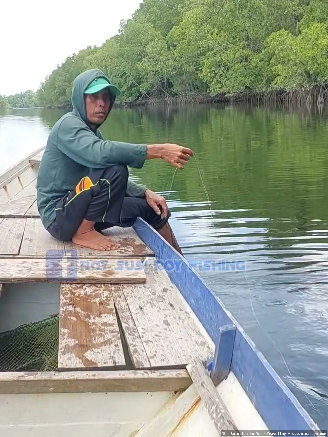 Jalur Sungai Kerapu yang menantang.
