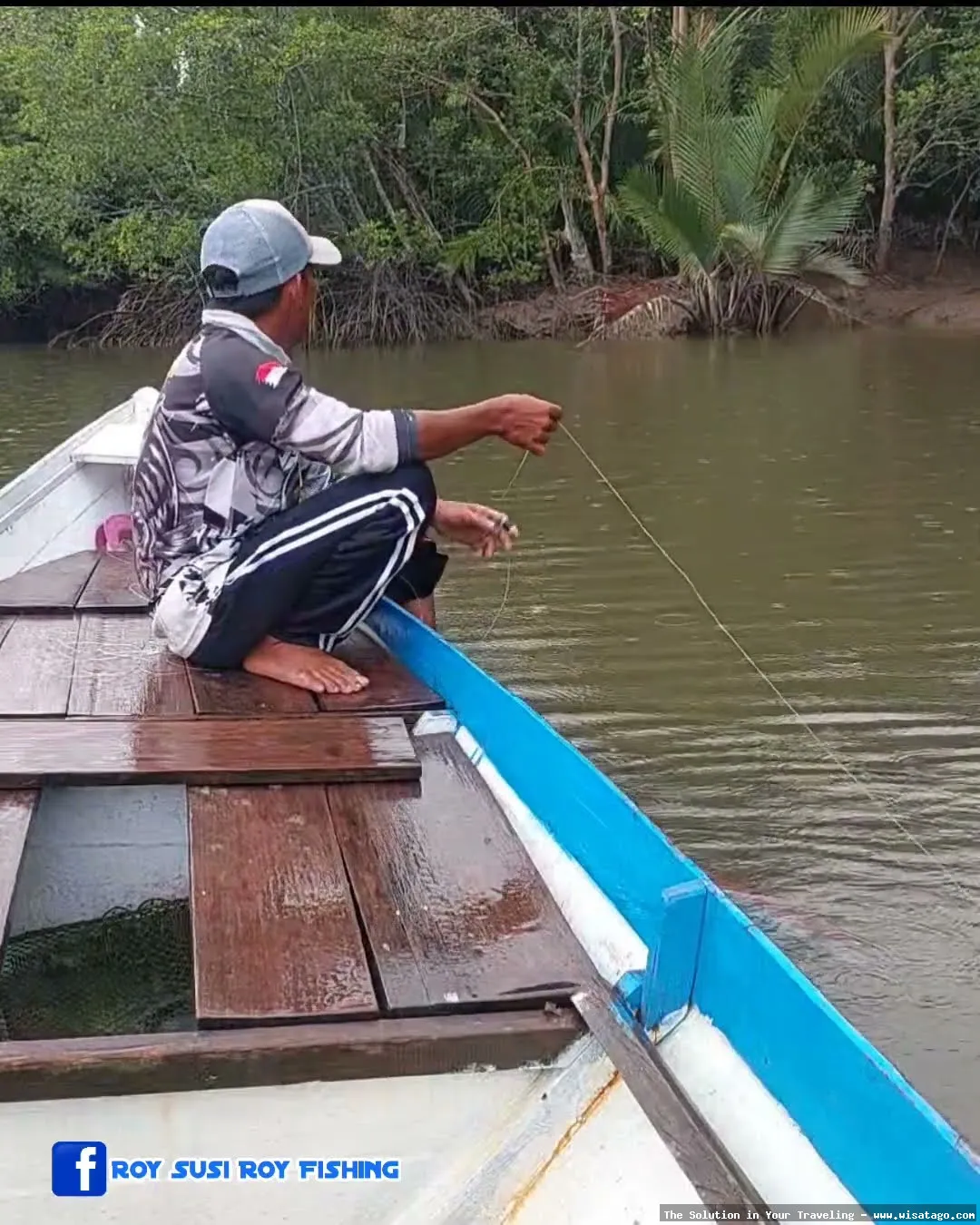 Jalur Sungai Kerapu yang menantang