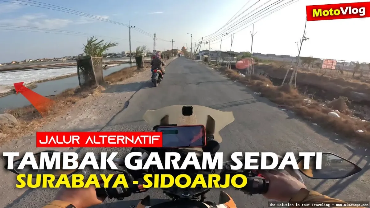Jalur Tambak Sungai Jaya yang indah
