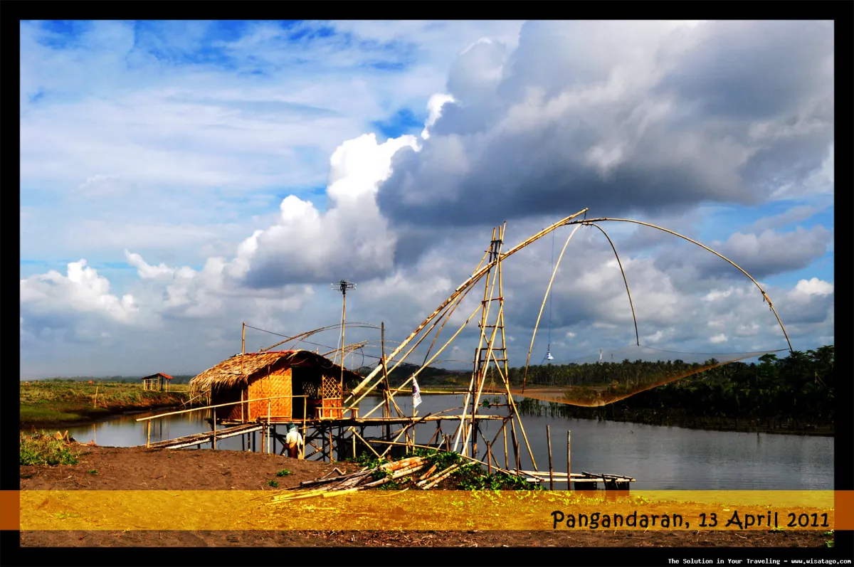 Jalur Tambak Sungai Jaya yang asri