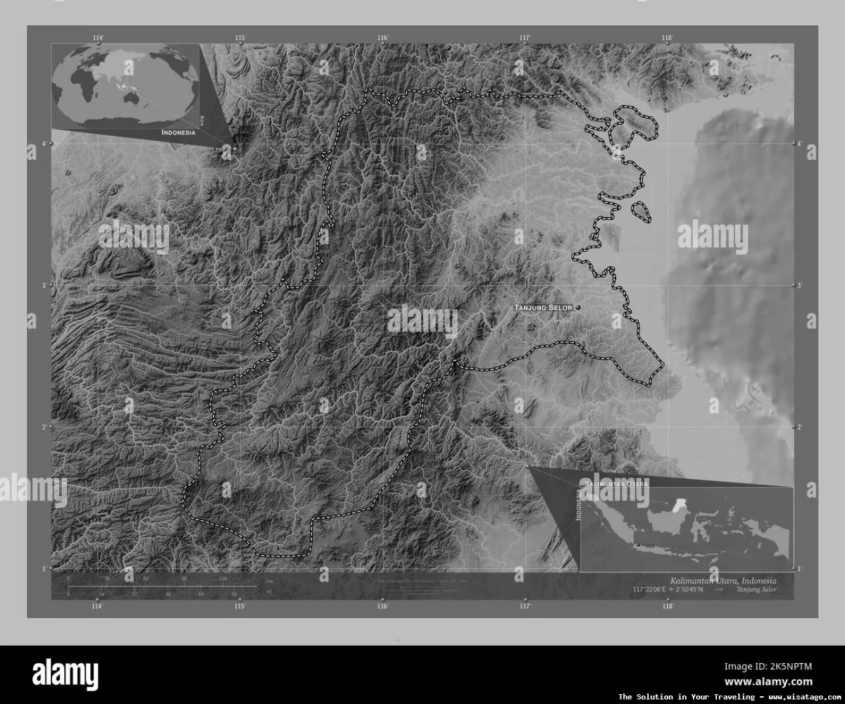 Kalimantan Utara: lanskap alam yang memukau