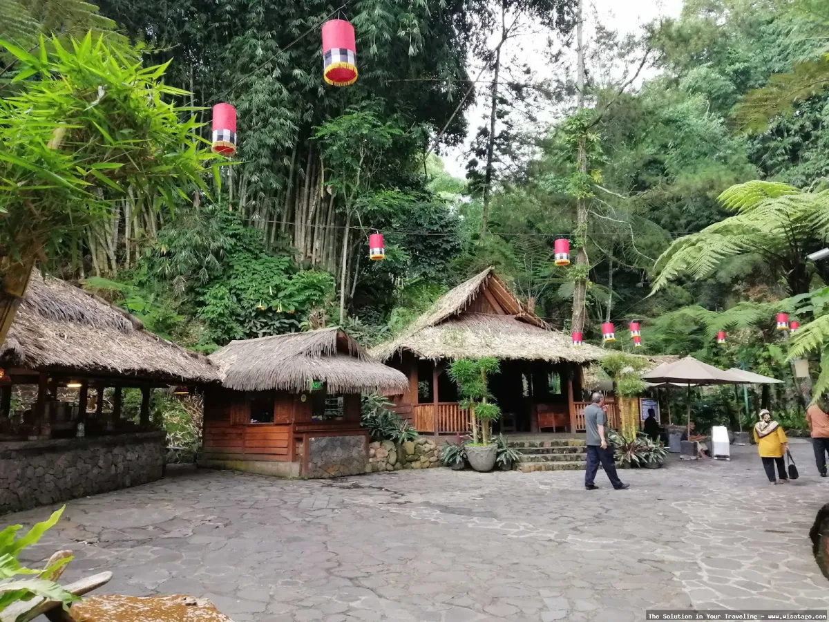 Kampung Daun: suasana alam pedesaan