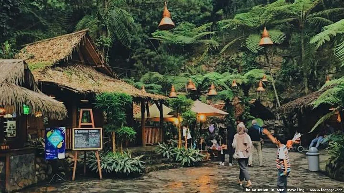 Kampung Daun: suasana alam pedesaan