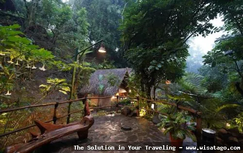 Kampung Daun: suasana alam pedesaan