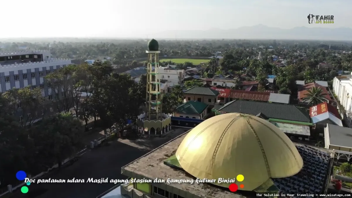 Kampung Kuliner Binjai, surga makanan lezat.