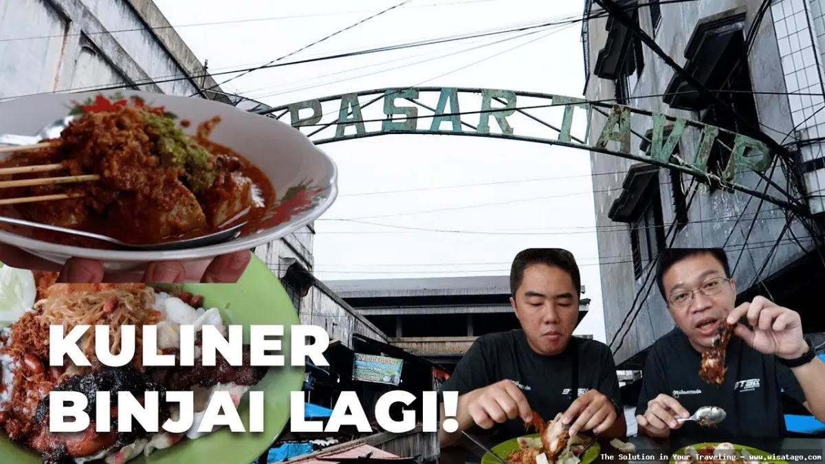 Kampung Kuliner Binjai, surga makanan lezat