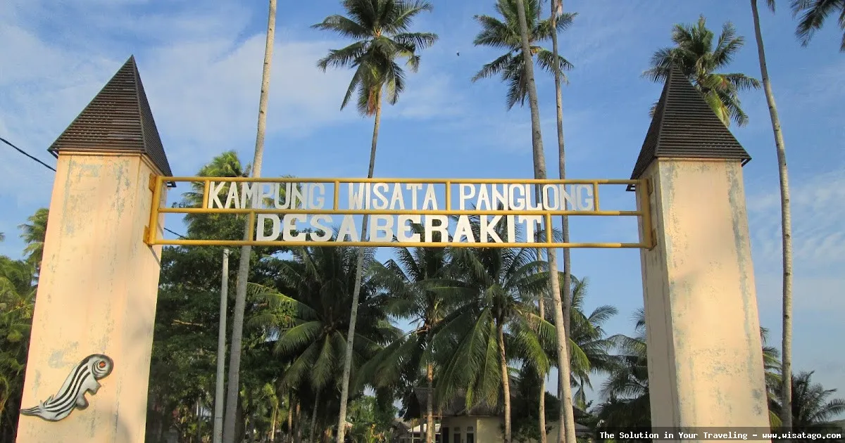 Kampung Panglong, pesona wisata bahari.