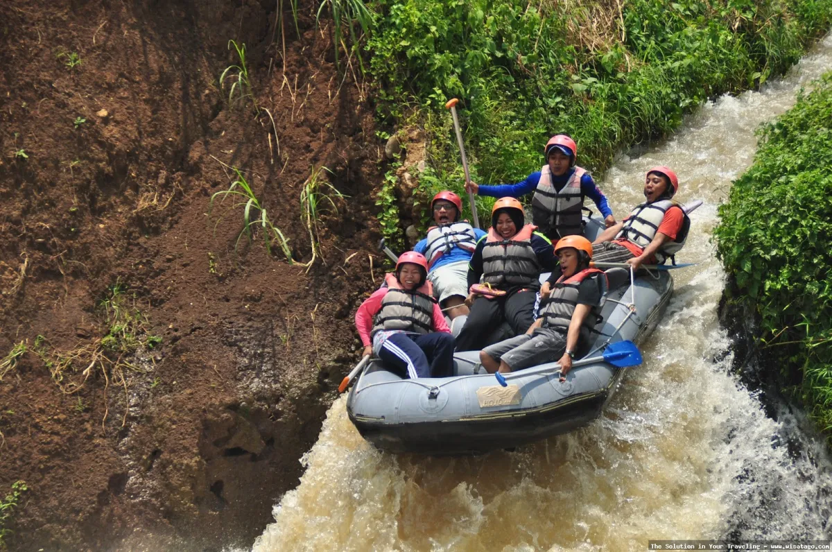 Kasembon Rafting: Serunya arung jeram.