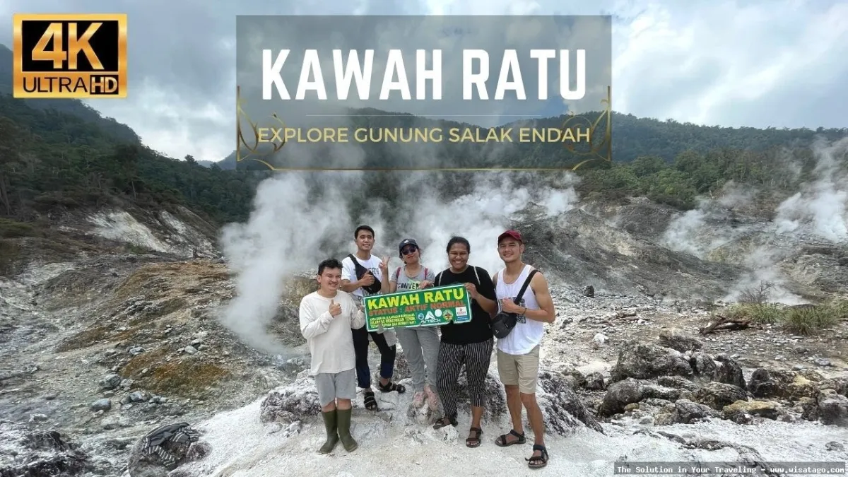 Kawah Ratu: pemandangan kawah yang indah