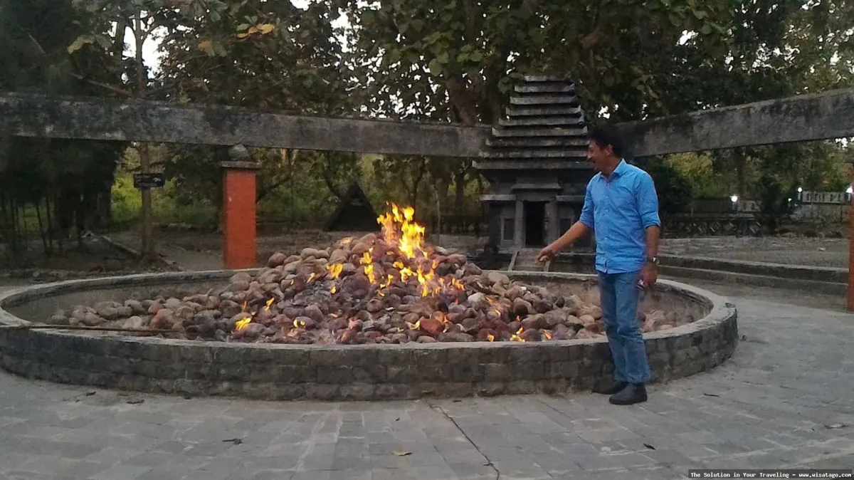 Kayangan Api, api abadi menakjubkan