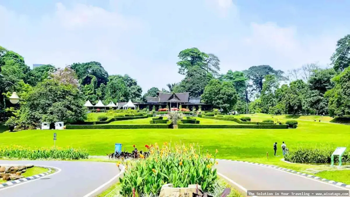Kebun Raya Bogor yang asri memukau