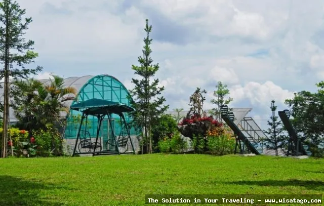Kebun Wisata Inkarla, pemandangan indah