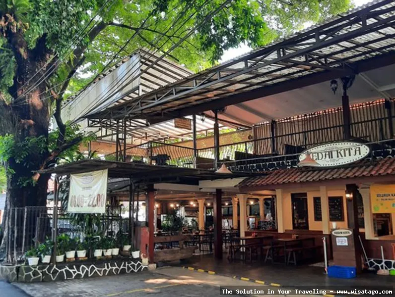 Kedai Kita Bogor, suasana makan nyaman