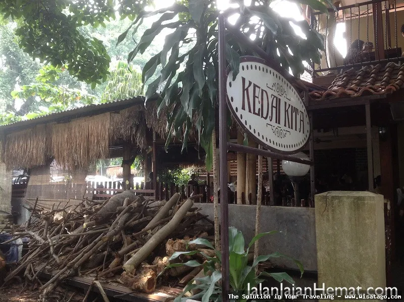 Kedai Kita Bogor, suasana makan nyaman