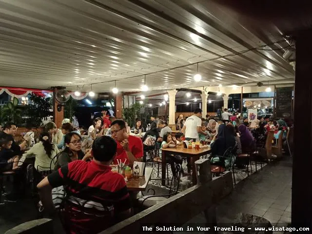 Kedai Kita Bogor, suasana makan nyaman