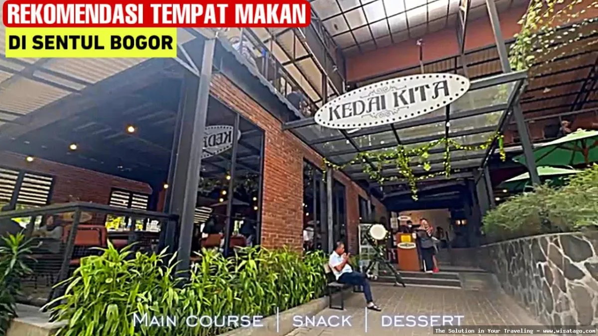 Kedai Kita Bogor, suasana makan nyaman