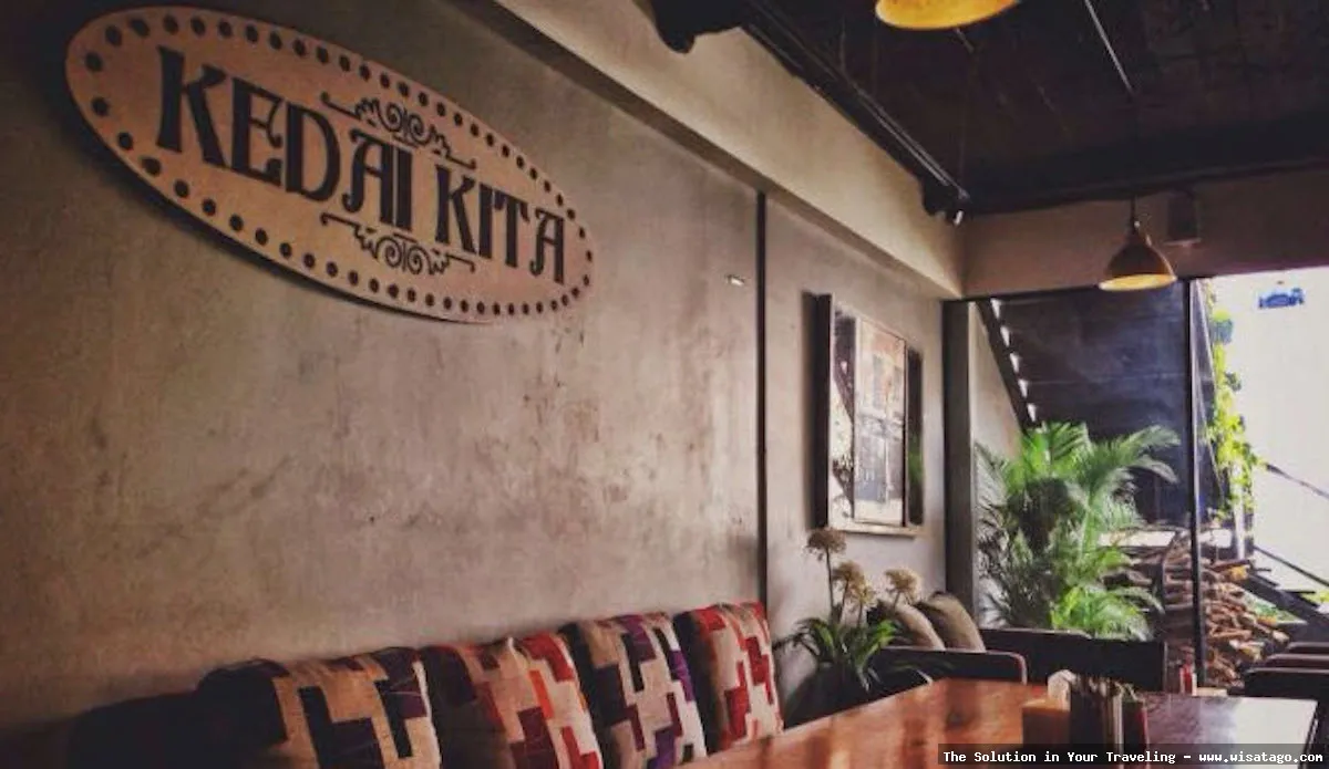 Kedai Kita Bogor, suasana makan nyaman