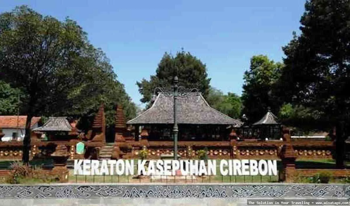 Keraton Kasepuhan Cirebon, arsitektur megah.