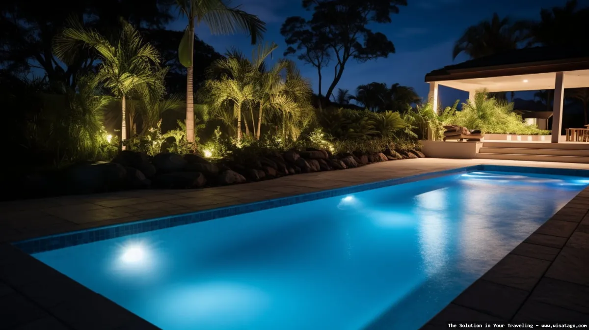 Kimo Swimming Pool, kolam renang modern